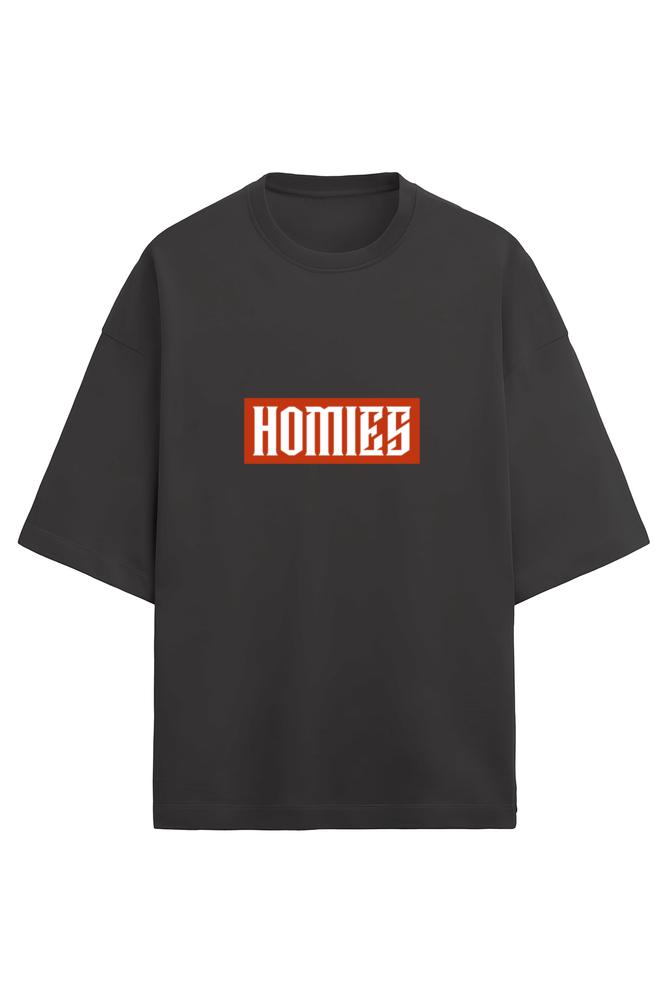 "HOMIES" Premium Terry Oversized T-Shirt