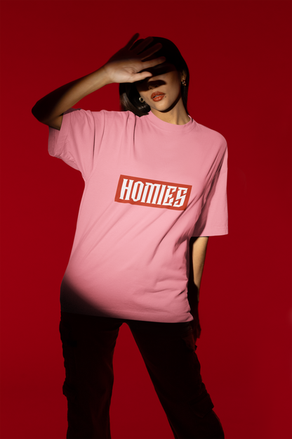 "HOMIES" Premium Terry Oversized T-Shirt