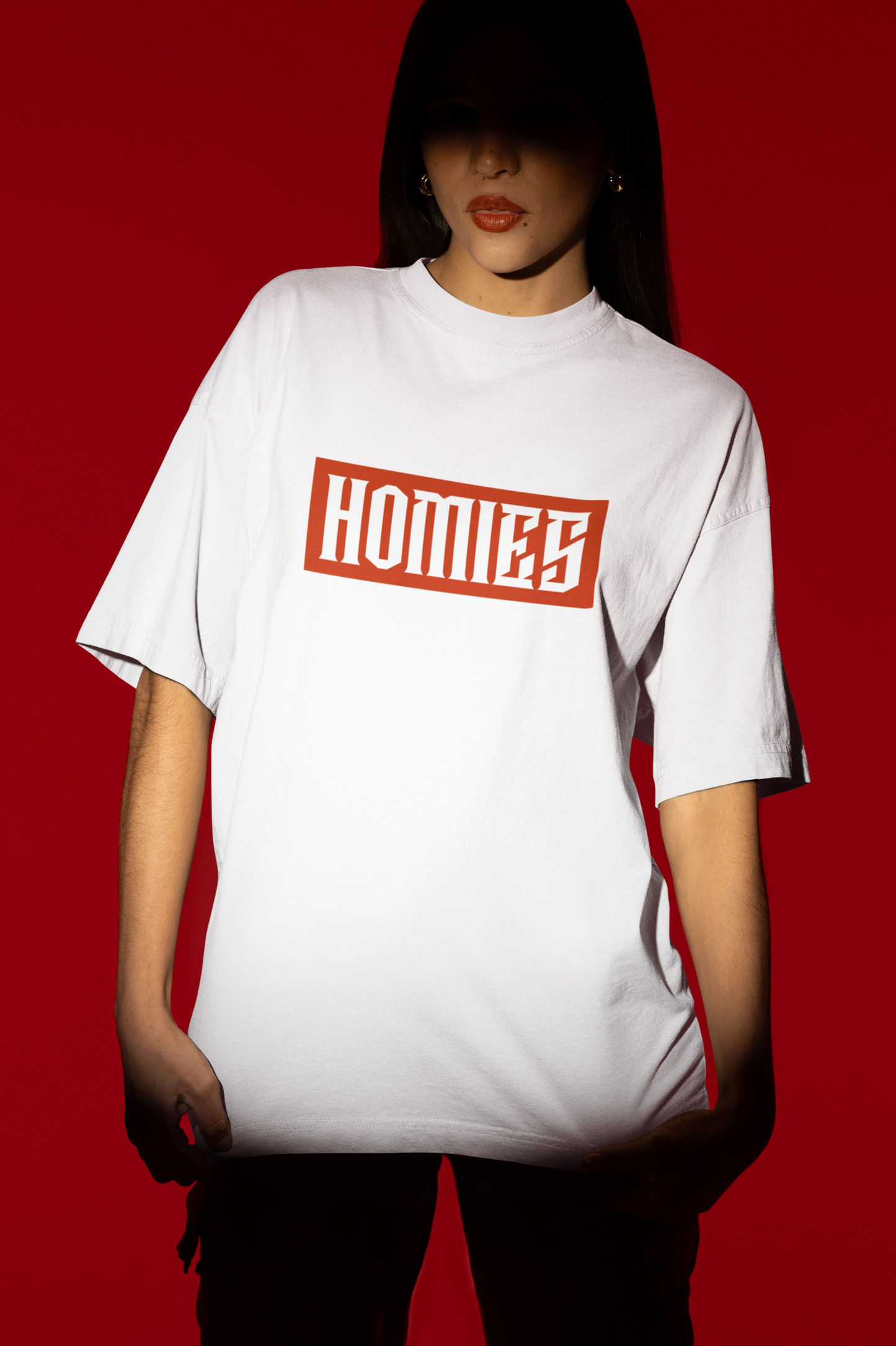 "HOMIES" Premium Terry Oversized T-Shirt