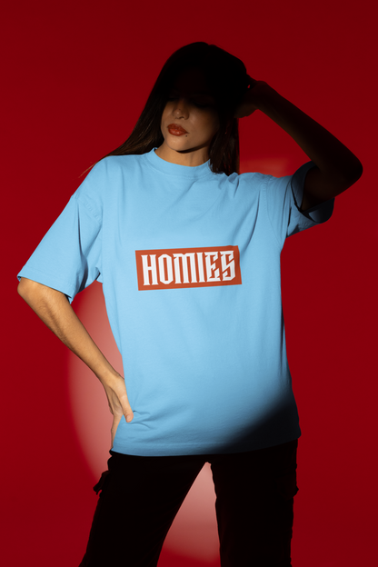"HOMIES" Premium Terry Oversized T-Shirt